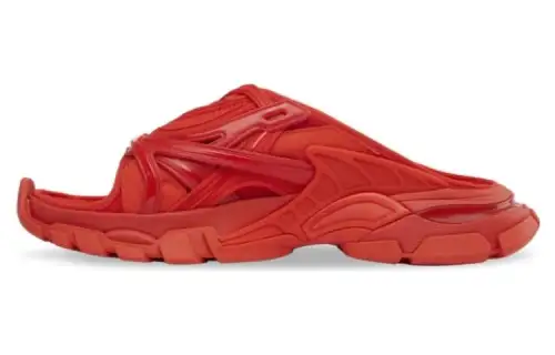 Balenciaga Leather Stylish Sandal Women's Red