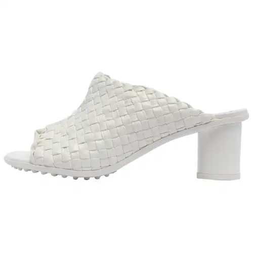 Bottega Veneta Intrecciato Heeled Mules Women's