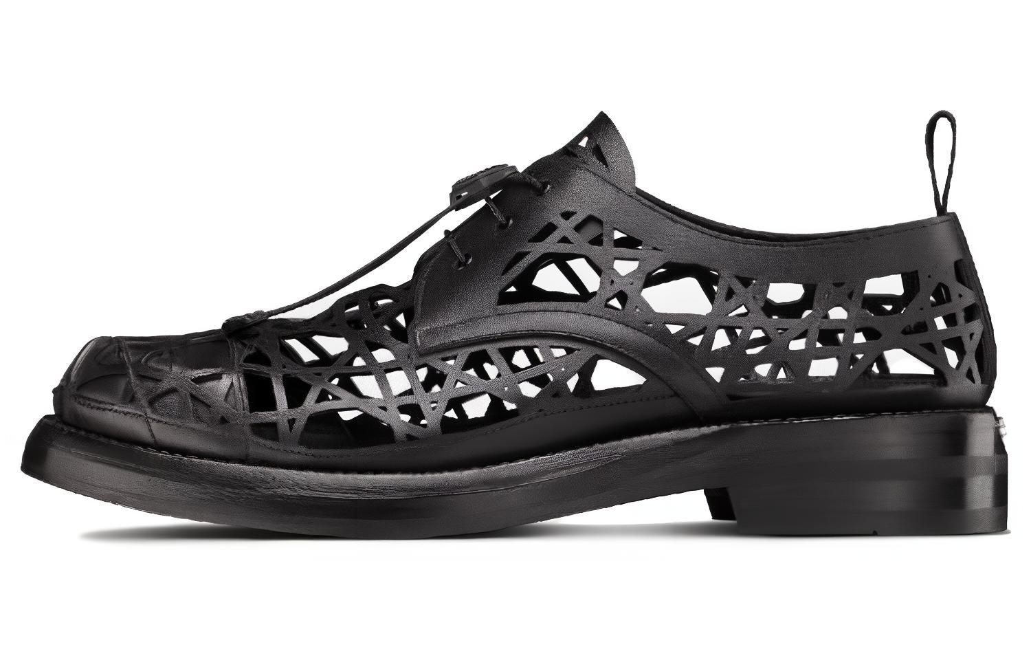 DIOR Carlo Derby Shoes Casual Shoes Men's Black