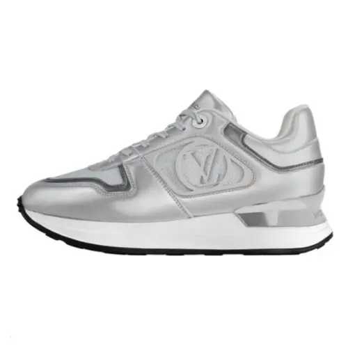 LOUIS VUITTON Run Away Low top Casual Shoes Women's Silver