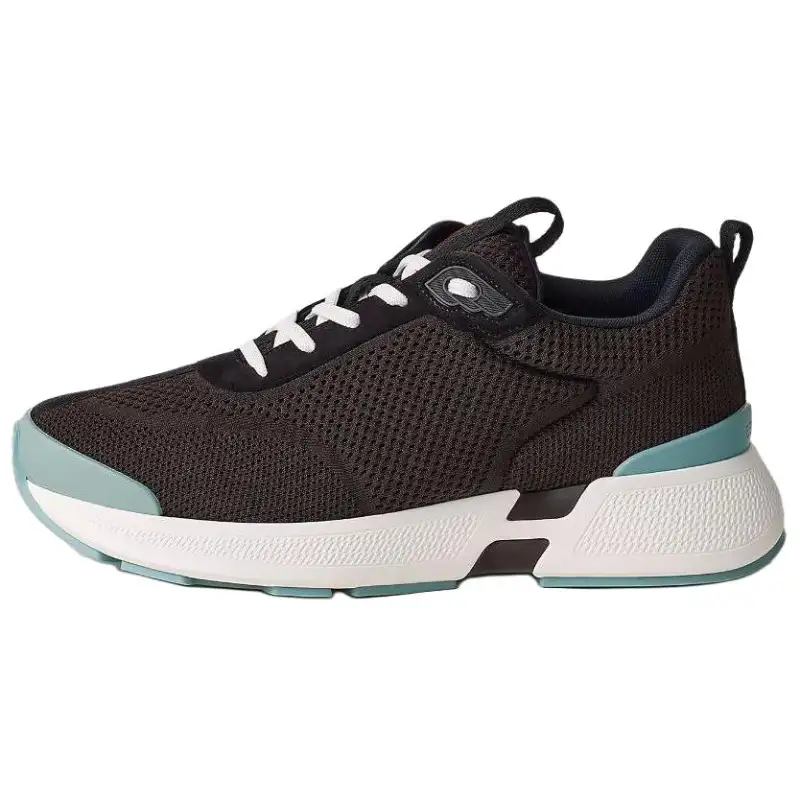 HERMES Heros Low top Casual Shoes Men's Black