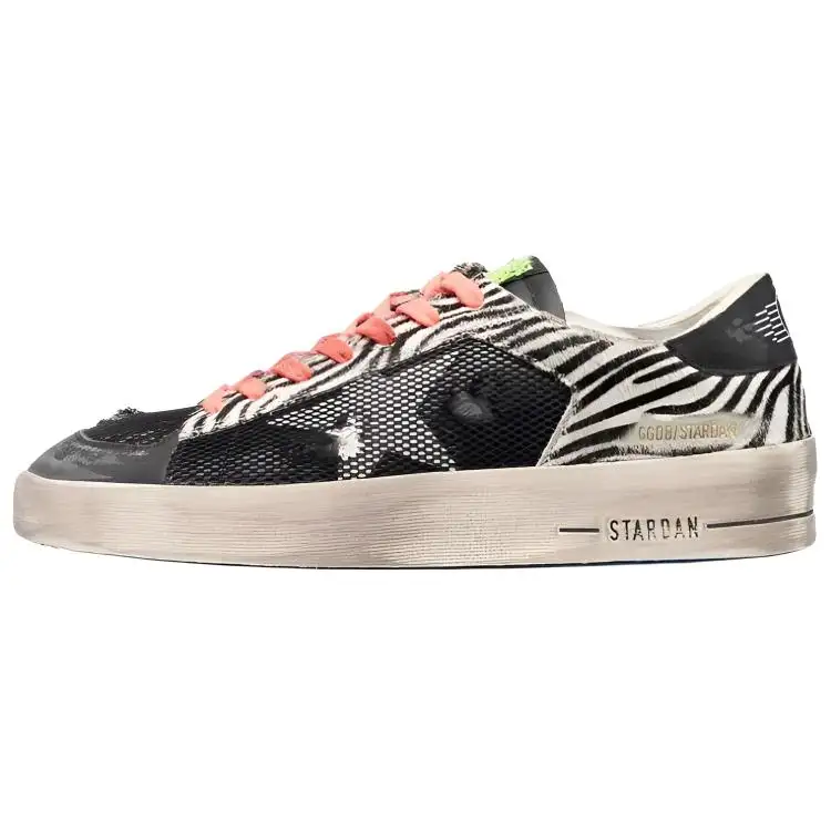 Golden Goose Stardan Skateboard Shoes Men's Low Top Black