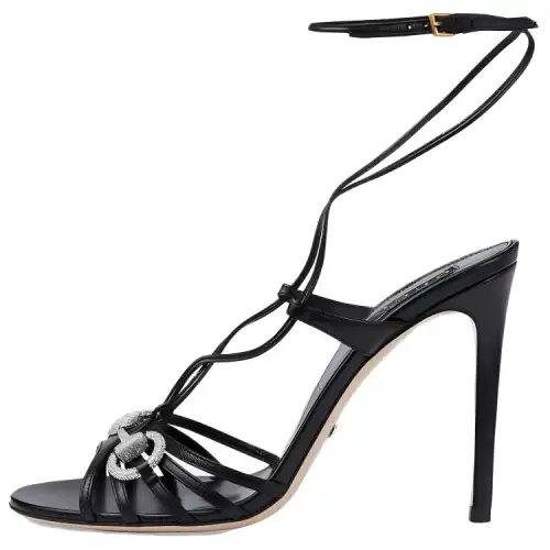 GUCCI 120mm Horsebit Leather Sandals