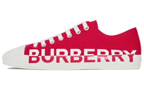 Burberry Low top Canvas Shoes Men's