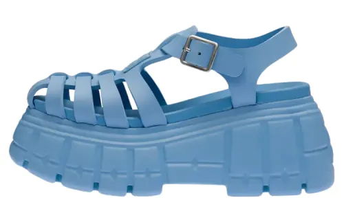 MIU MIU Roman Sandals Women's Blue