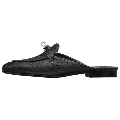 HERMES Oz Closed Toe Slippers Women's