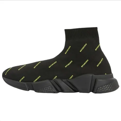 Balenciaga Speed High top Casual Shoes Women's Black