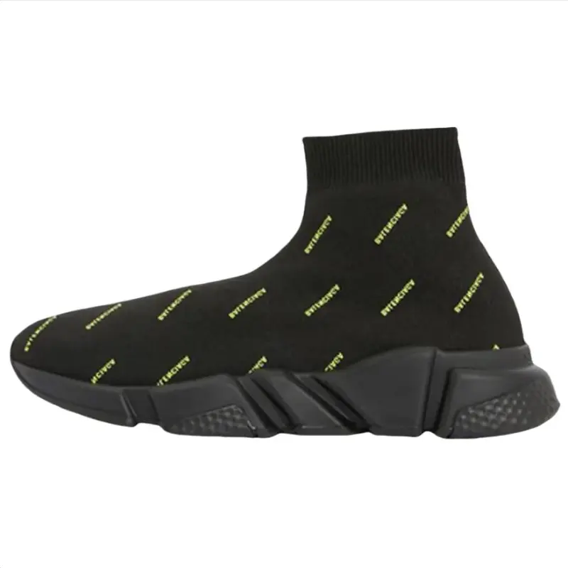 Balenciaga Speed High top Casual Shoes Women's Black
