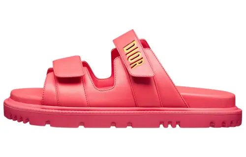 DIOR Leather Stylish Sandal Women's Pink
