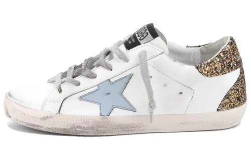 Golden Goose Super Star Cow Leather Flat Low top Stylish Skateboarding Shoes Women's