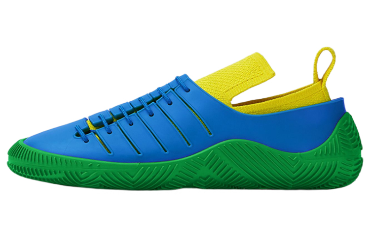 Bottega Veneta Climber Comfortable Low top Casual Shoes Women's Blue Green
