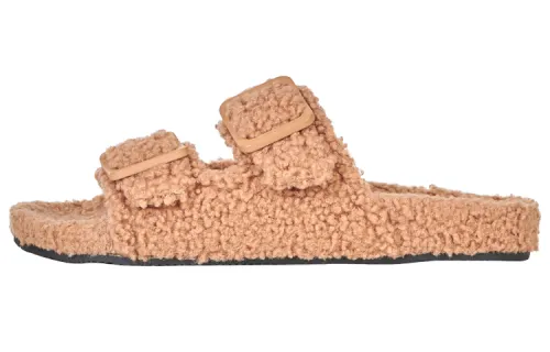 Balenciaga Mallorca Slide Slippers Women's Light Umber