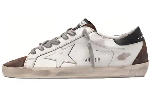 Golden Goose Super Star Stylish Skateboarding Shoes Men's Gray