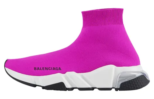 Balenciaga Speed Clear Sole Trainer 'Fuchsia' Women's