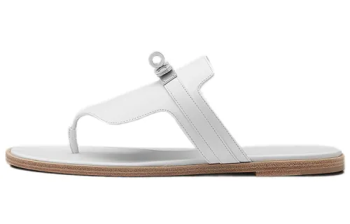 HERMES Elixir Flip Flops Women's White