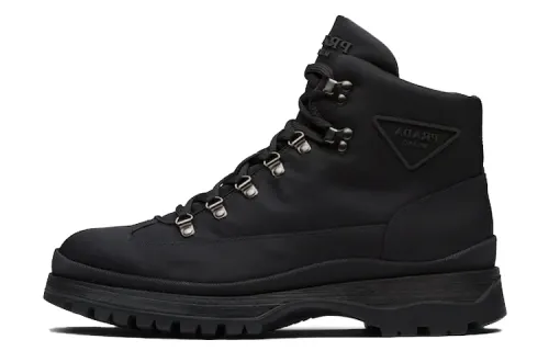 PRADA Ankle Boots Men's Black