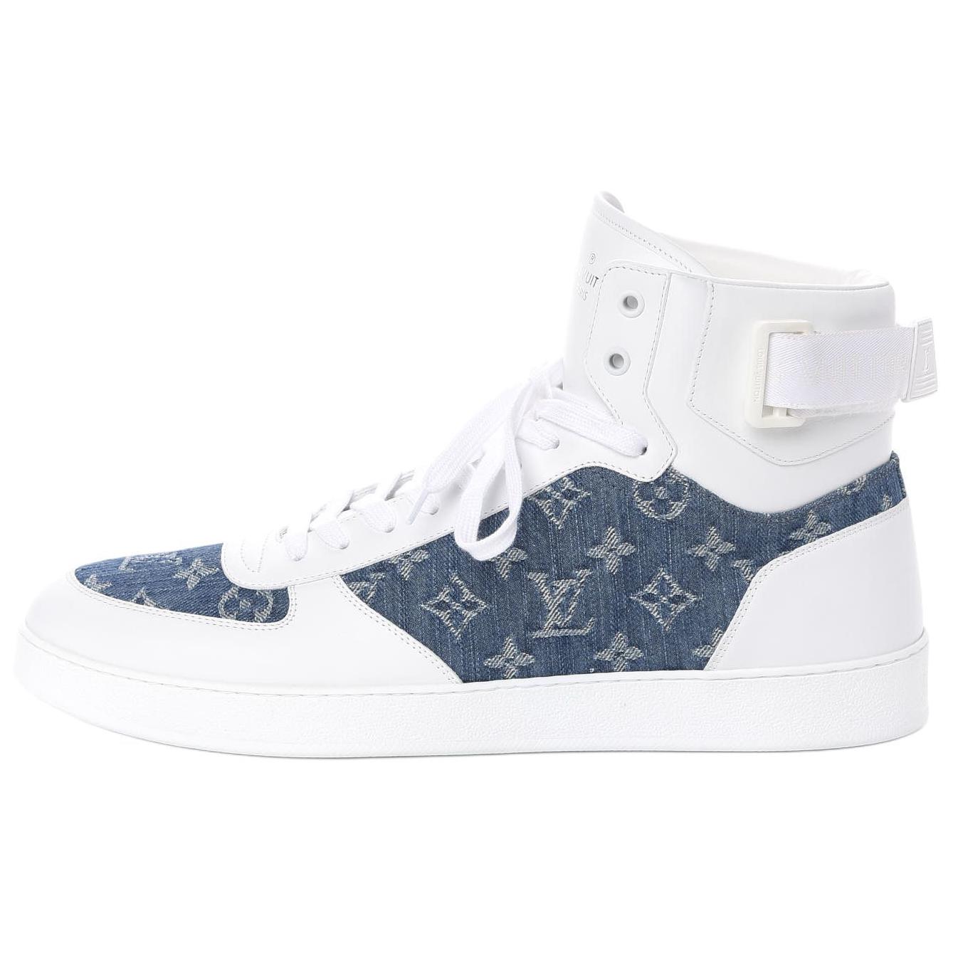 Louis Vuitton Rivoli High 'White Blue'