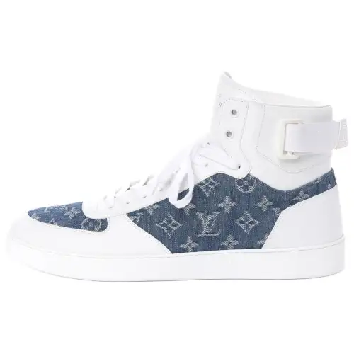 Louis Vuitton Rivoli High 'White Blue'