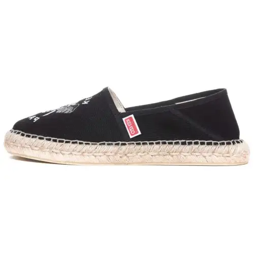 KENZO Elephant-motif Canvas Espadrilles