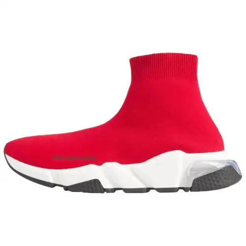 Balenciaga Speed Clearsole Red Women's