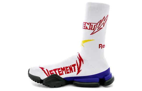 Reebok Sock Runner Vetements White Red Yellow