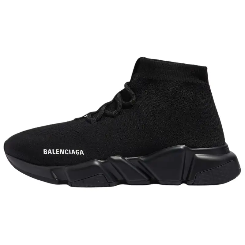 Balenciaga High top Casual Shoes Women's Black