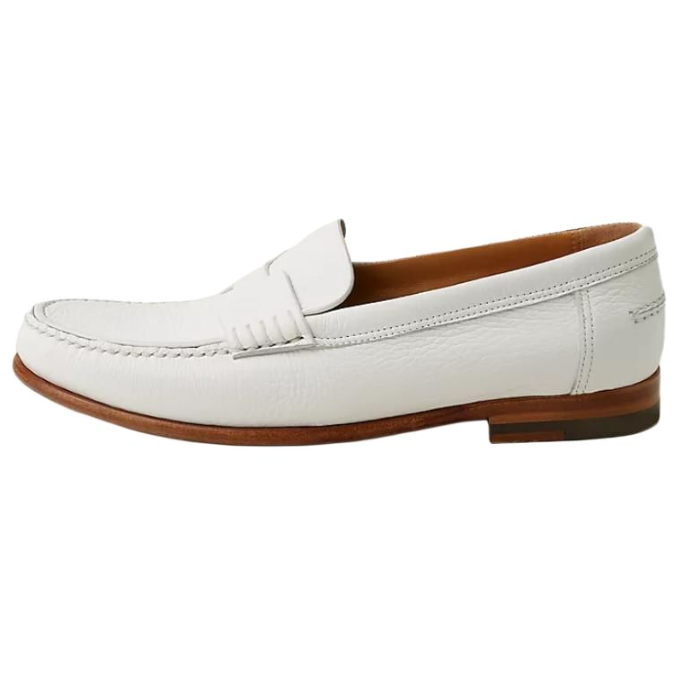 HERMES Kennedy Casual Shoes Women's White