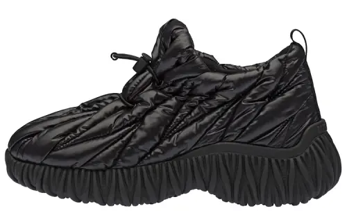 MIU MIU Matelassé Casual Shoes Women's Black