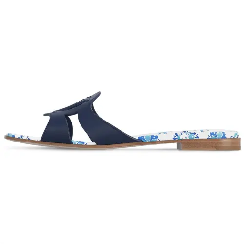 LOUIS VUITTON Isola Slide Slippers Women's Blue