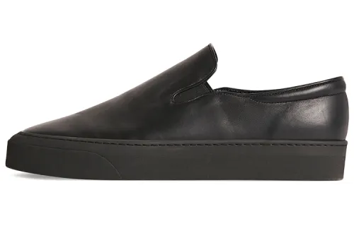 THE ROW DEAN Leather Men's Casual Shoes Men's Black