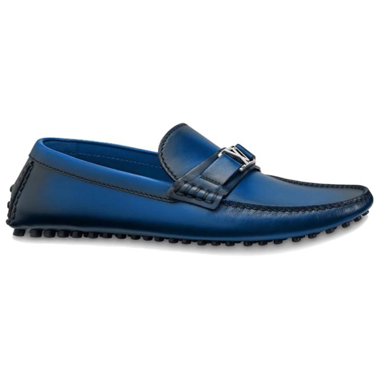 LOUIS VUITTON Hockenheim Moccasin Shoes 'Blue'
