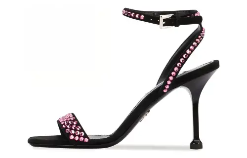 PRADA One Strap Sandals Women's Black