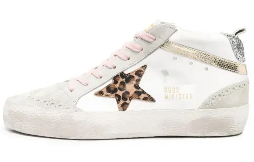 Golden Goose Mid-Star High-top Sneakers