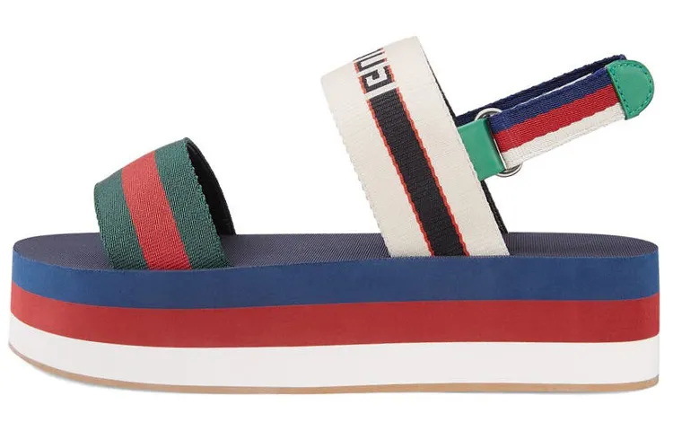 GUCCI Platform Slingback Sandals Women's