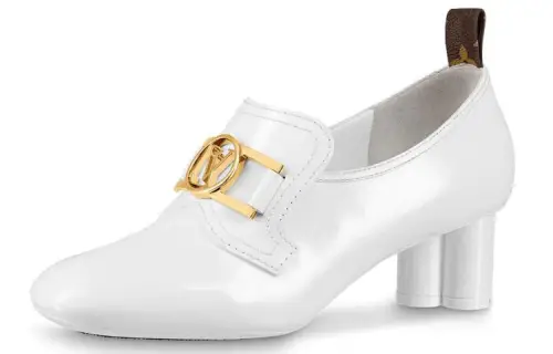 LOUIS VUITTON Swift High Heels Women's White