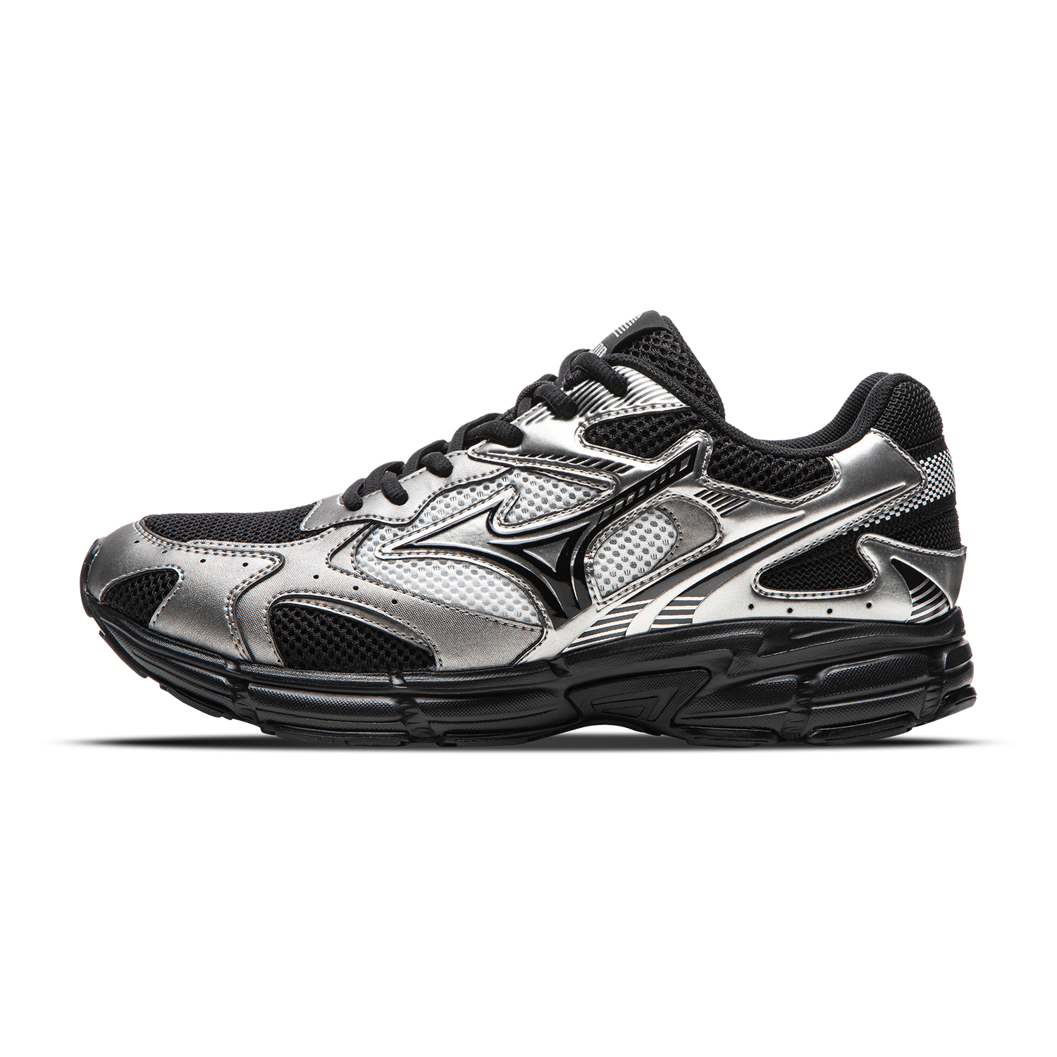 Mizuno Speed 2K Millennium Dark Horse Retro Function Trendy Versatile Comfortable Low-top Urban Commuting Running Shoes Uniform for Men and Women Gun Gray Silver