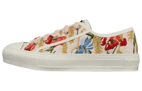 DIOR Women's Walk'N'DIOR 'Floral Embroidery - Multi'