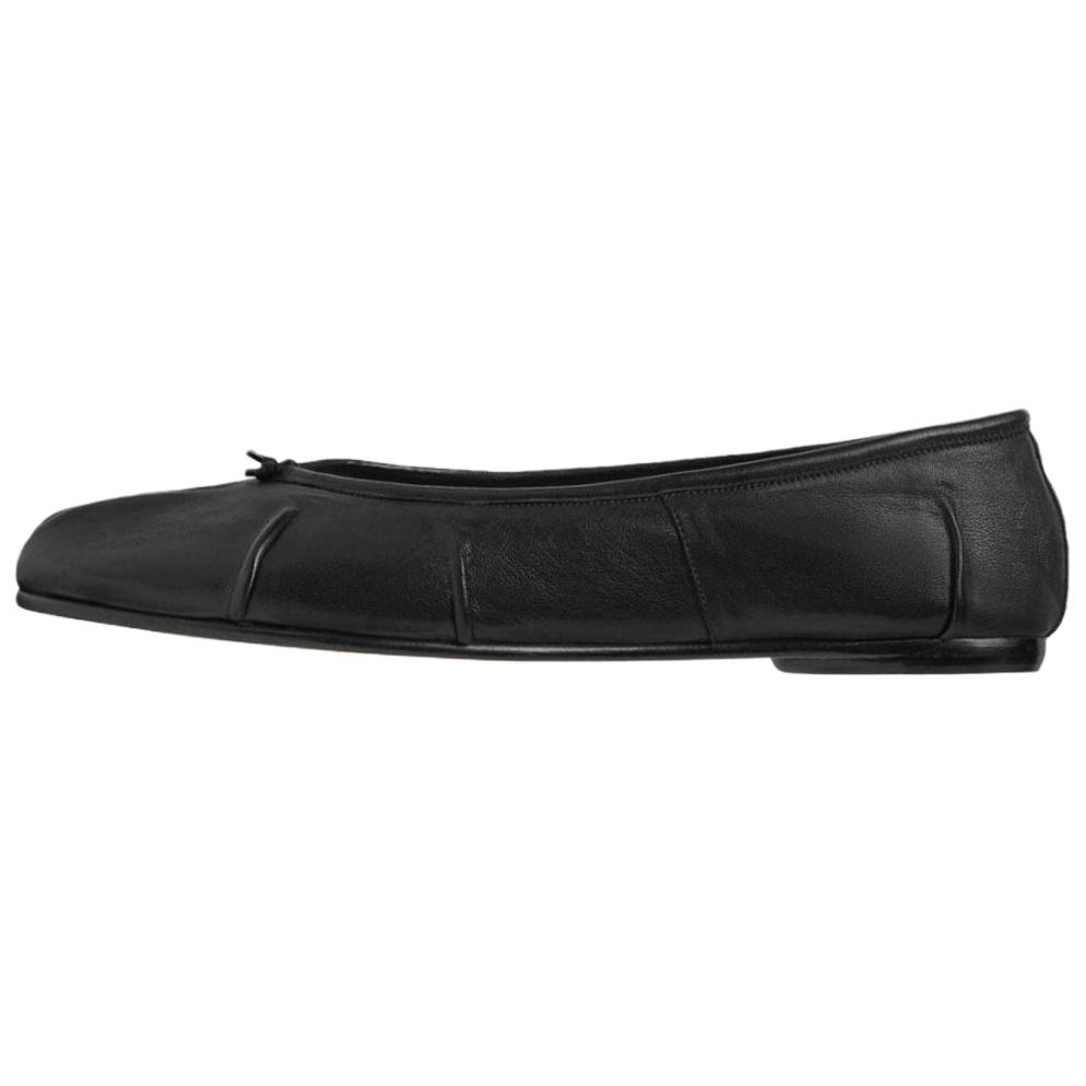 Мужские лоферы Maison Margiela Tabi Ballet (черные)