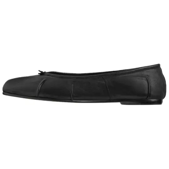 Maison Margiela Tabi Sheepskin Leather Casual Leather Shoes Men's Black