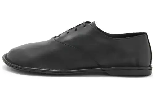 LOEWE Folio Cow Leather Casual Shoes Men's Black