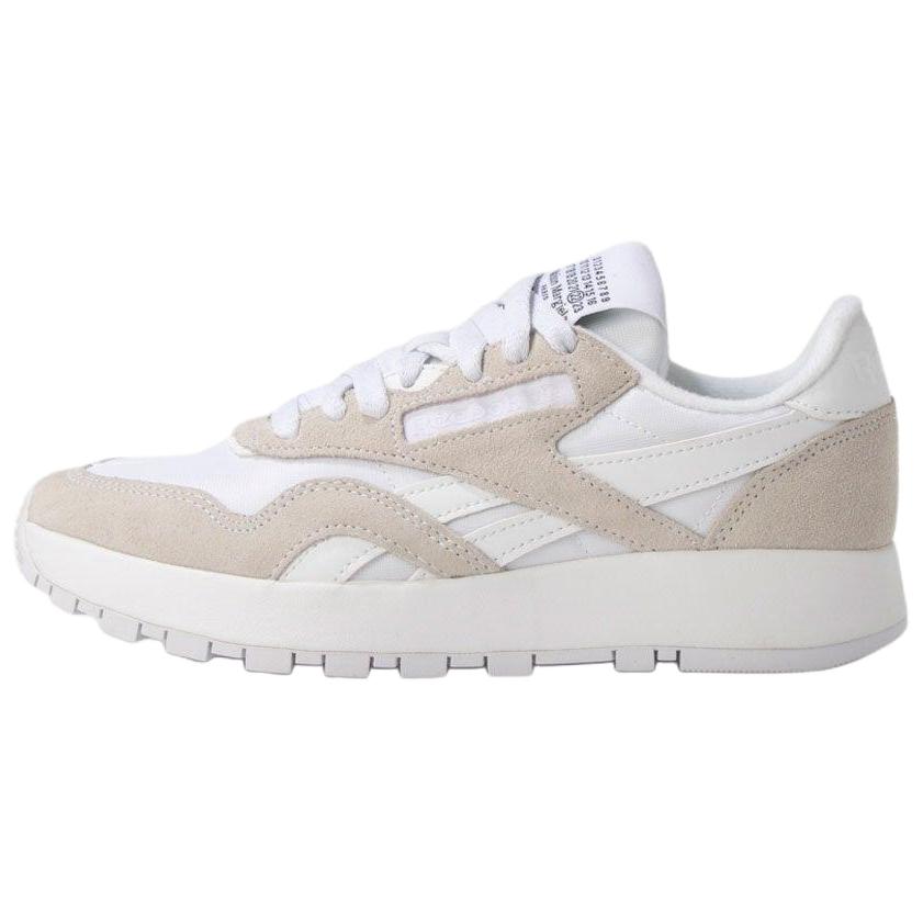 Reebok x Maison Margiela Nylon Low top Casual Shoes Women's White Gray