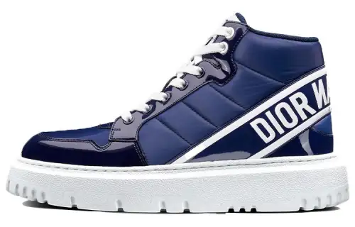 DIOR Women's D-Player 'Quilted Nylon - Navy'