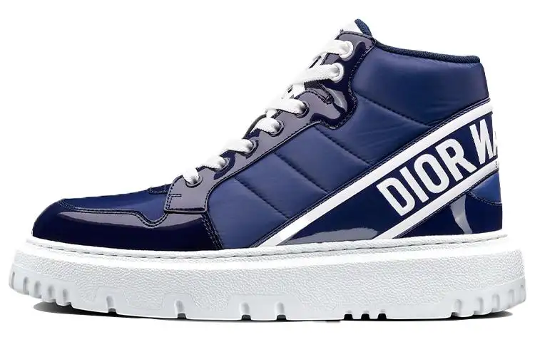 DIOR Women's D-Player 'Quilted Nylon - Navy'