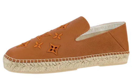LOUIS VUITTON Bidart Espadrille Casual Espadrille Shoes Men's Brown