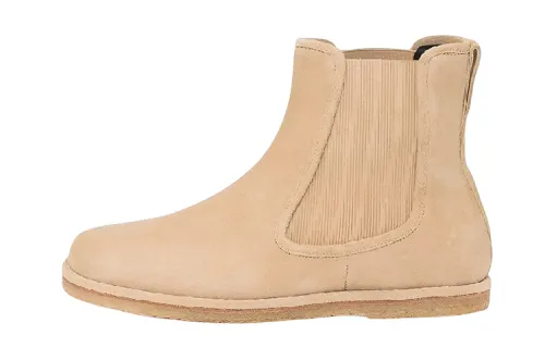 LOEWE Suede Chelsea Boots Men's Light Umber
