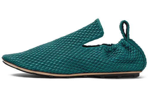Bottega Veneta Lattice Stylish Sandal Men's Turquoise