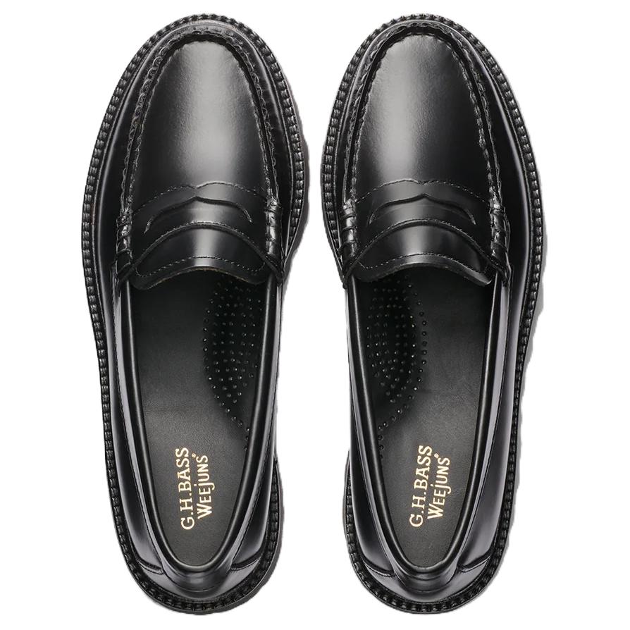 G.H. Bass & Co. Whitney Leather Loafers Women's Black
