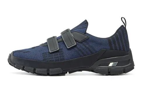 PRADA Crossection Low top Casual Shoes Men's Black Blue