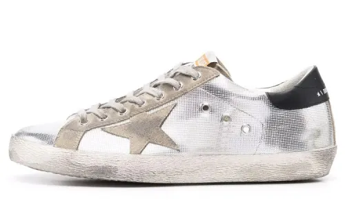 Golden Goose Super Star Skateboard Shoes Men's Low Top White