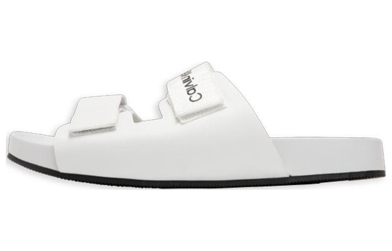 CALVIN KLEIN Slide Slippers Women's White